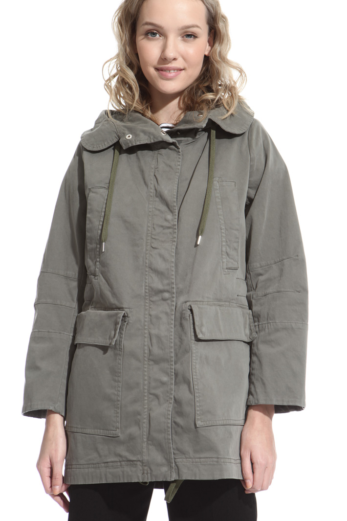 Parka in raso smerigliato Intrend Parka in raso smerigliato Intrend