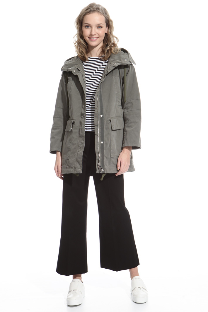 Parka in raso smerigliato Intrend Parka in raso smerigliato Intrend