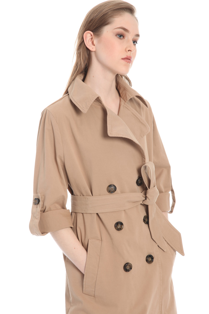 Loose fit cotton trench Intrend Loose fit cotton trench Intrend