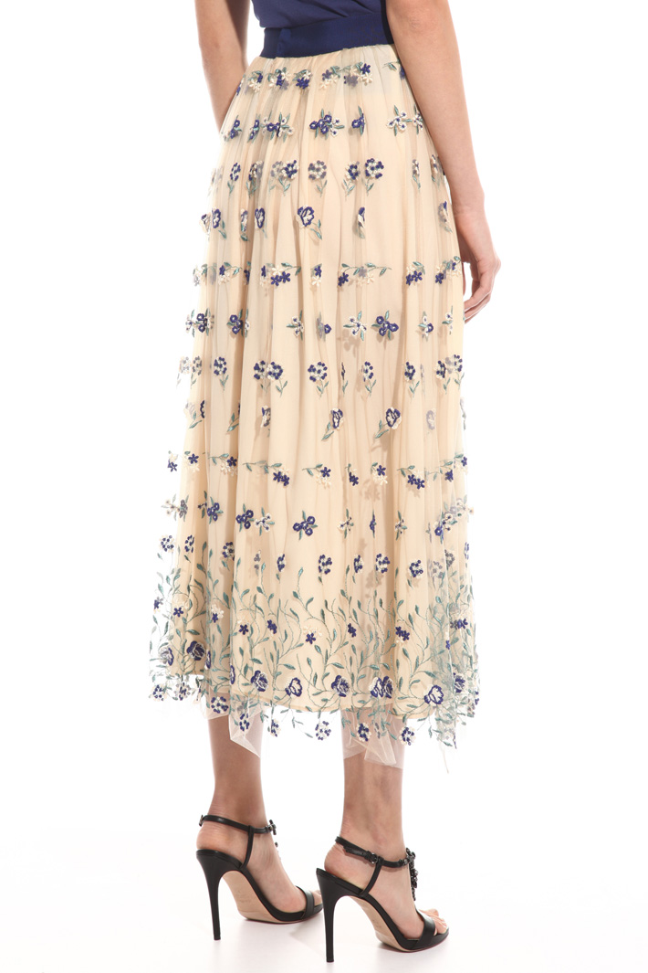 Gonna in tulle ricamato Intrend Gonna in tulle ricamato Intrend