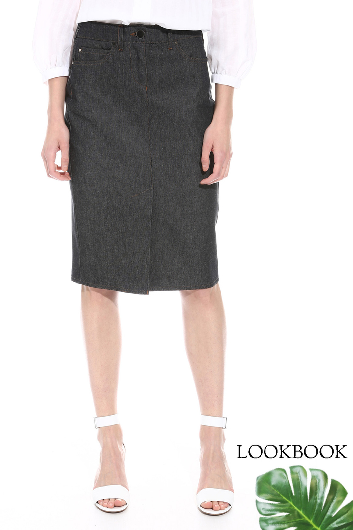Five pocket denim skirt Intrend Five pocket denim skirt Intrend