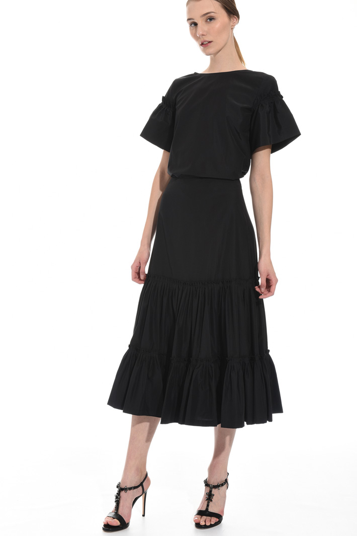 Flounced hem skirt Intrend Flounced hem skirt Intrend