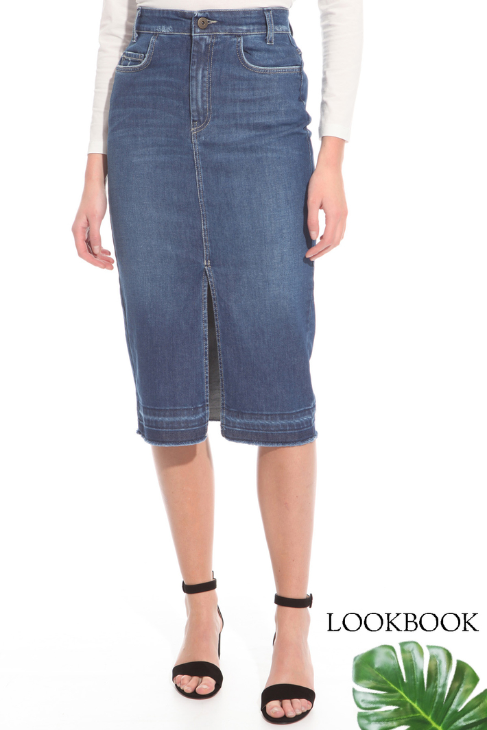 Five pocket denim skirt Intrend Five pocket denim skirt Intrend