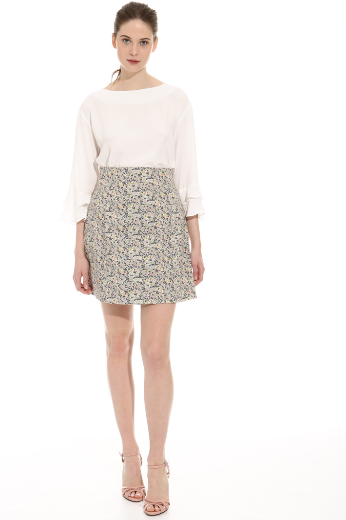 Cotton canneté skirt Intrend Cotton canneté skirt Intrend