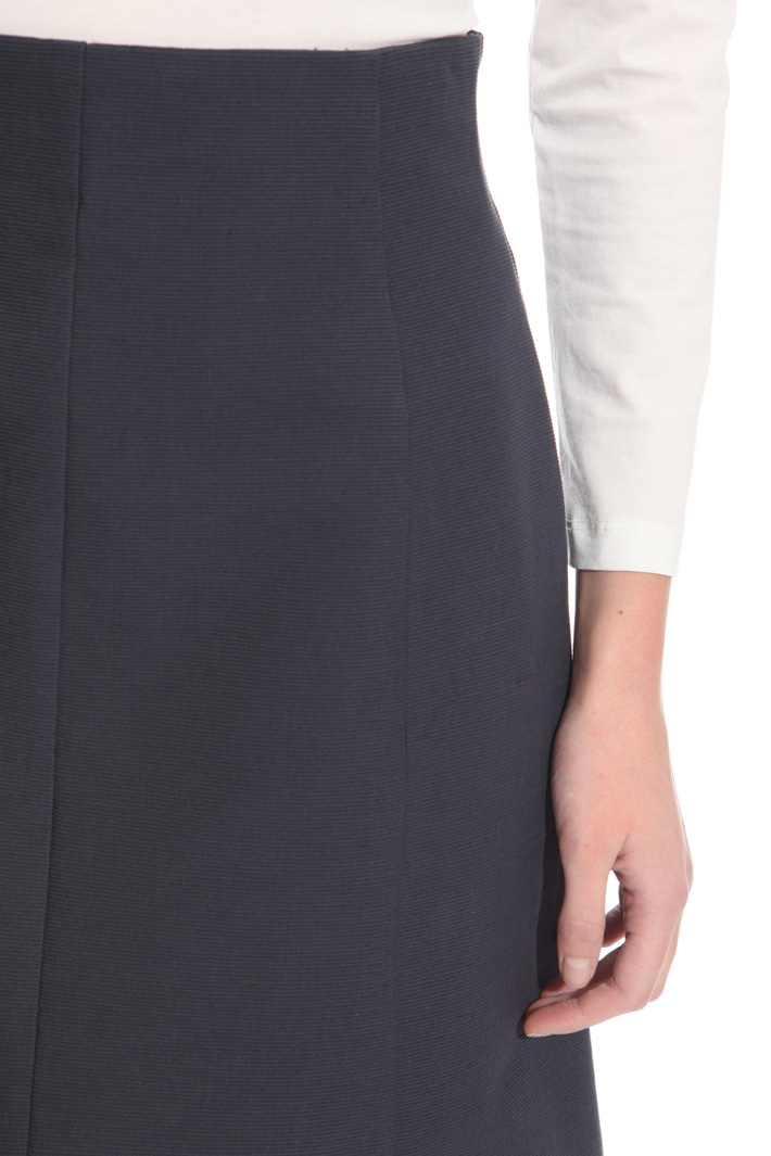 Cotton canneté skirt Intrend Cotton canneté skirt Intrend