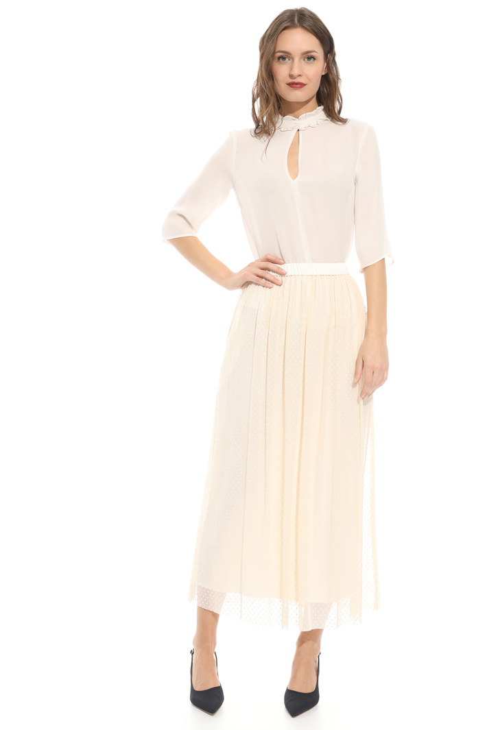 Fil coupé tulle skirt Intrend Fil coupé tulle skirt Intrend