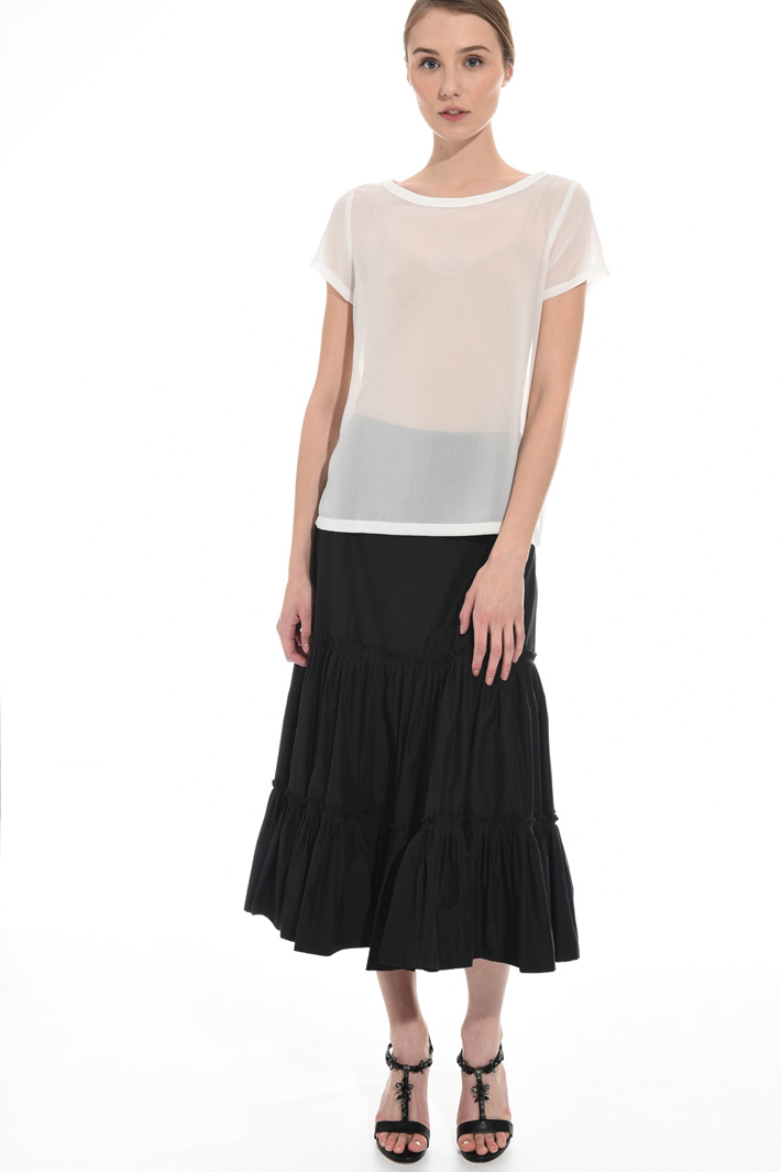 Sheer georgette top Intrend Sheer georgette top Intrend