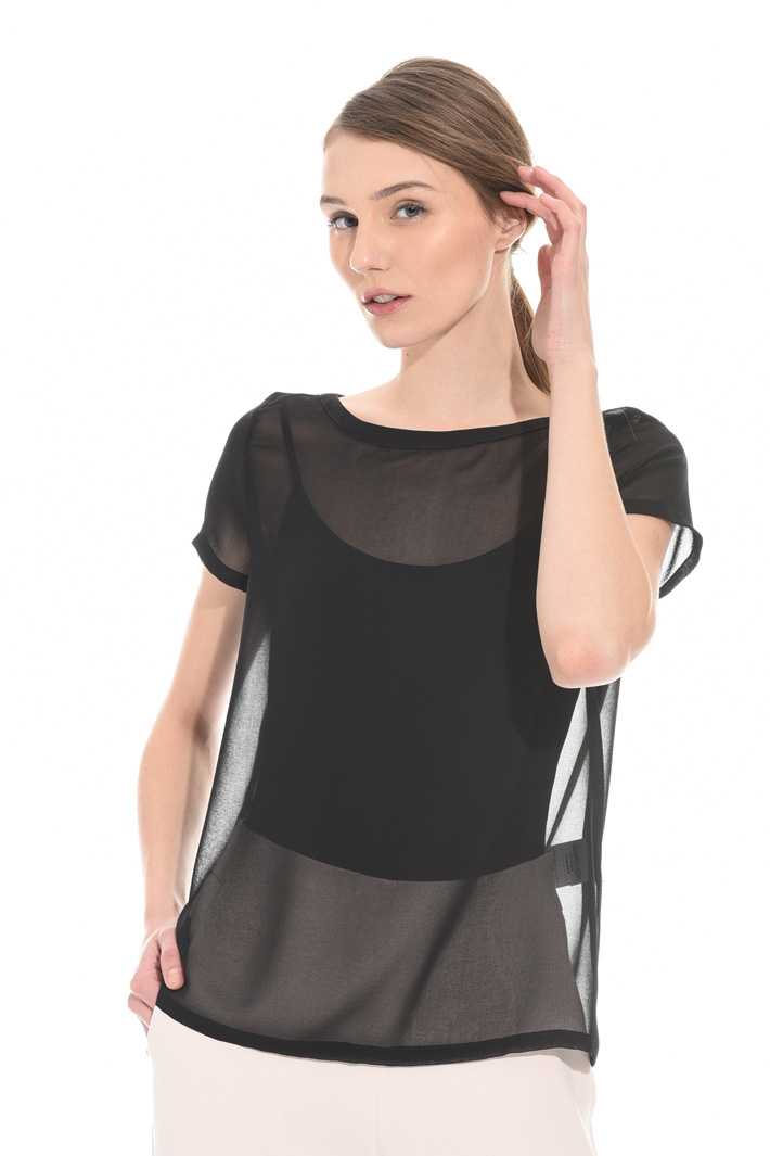 Sheer georgette top Intrend Sheer georgette top Intrend