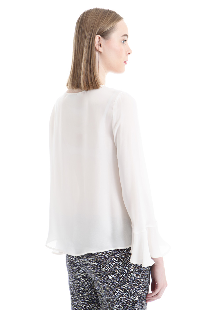 Silk georgette blouse Intrend Silk georgette blouse Intrend