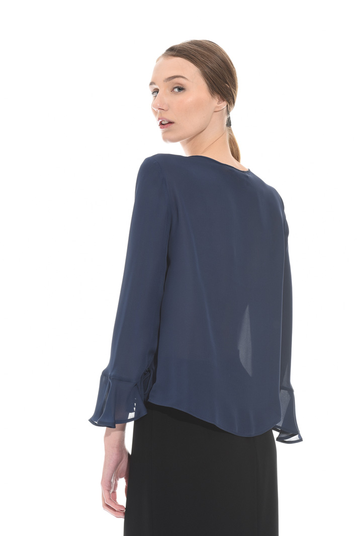 Silk georgette blouse Intrend Silk georgette blouse Intrend
