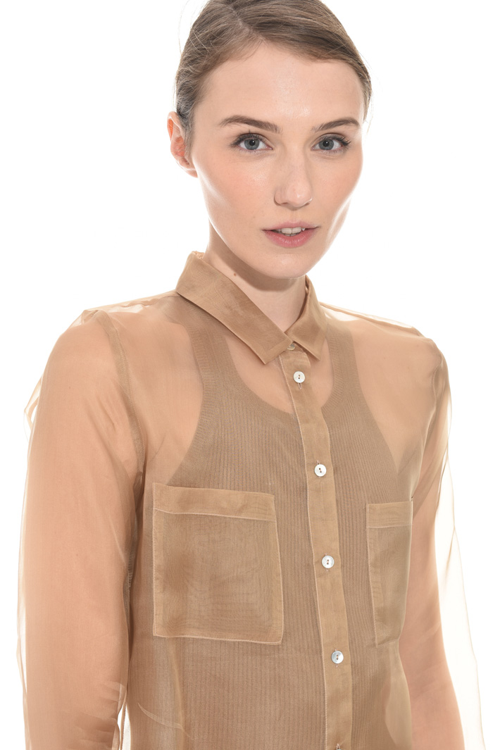 Silk organza shirt Intrend Silk organza shirt Intrend