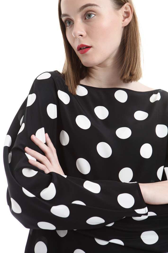 Crepe de chine blouse Intrend Crepe de chine blouse Intrend