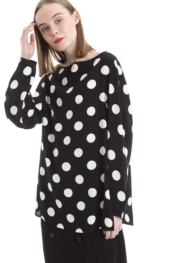 Crepe de chine blouse Intrend Crepe de chine blouse Intrend