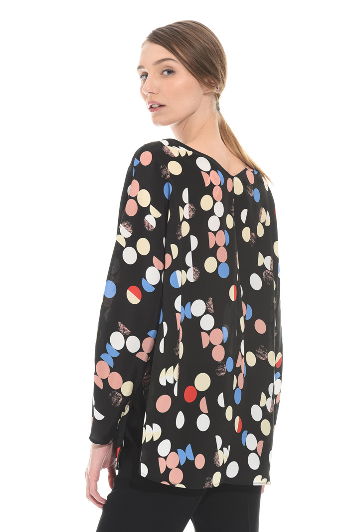 Crepe de chine blouse Intrend Crepe de chine blouse Intrend