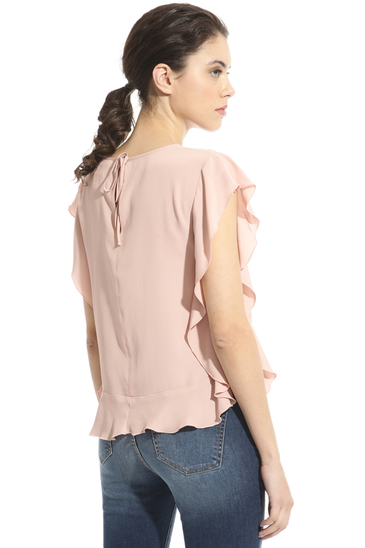 Crepe fabric top Intrend Crepe fabric top Intrend