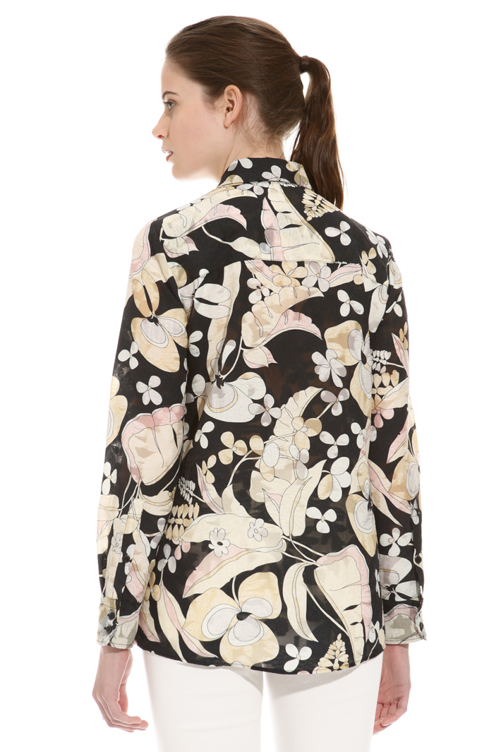 Fil coupé organza shirt Intrend Fil coupé organza shirt Intrend