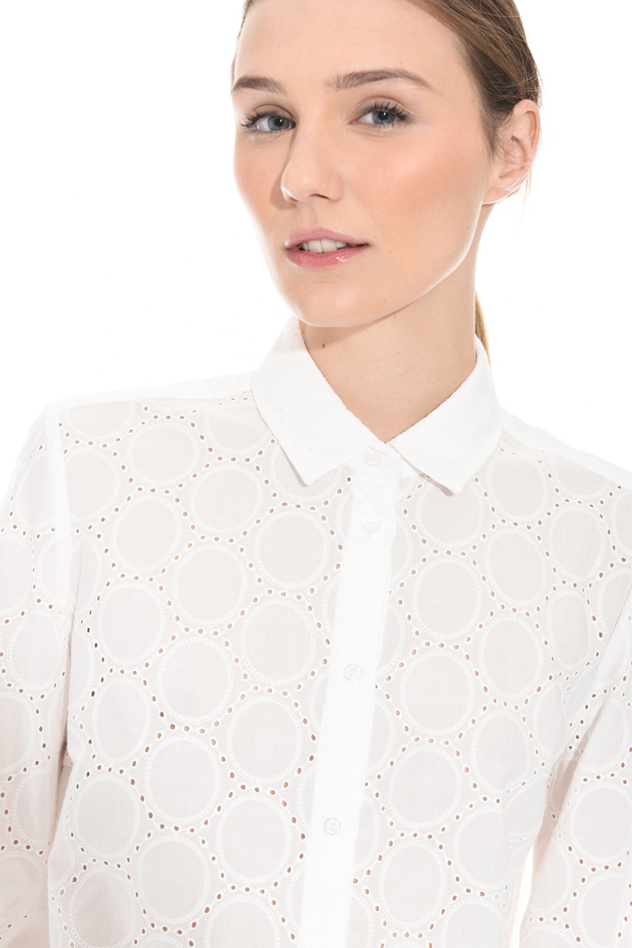 Broderie anglaise shirt Intrend Broderie anglaise shirt Intrend