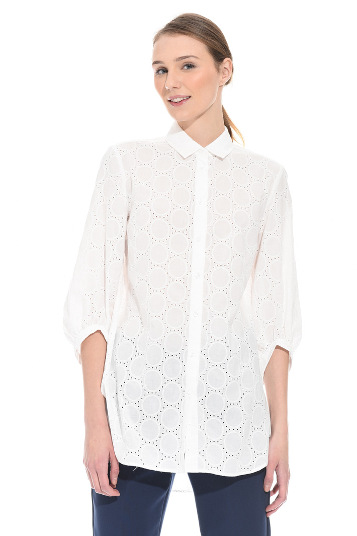 Broderie anglaise shirt Intrend Broderie anglaise shirt Intrend