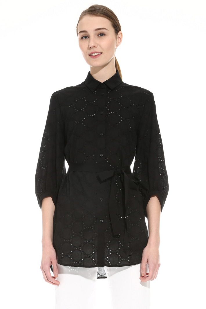 Broderie anglaise shirt Intrend Broderie anglaise shirt Intrend