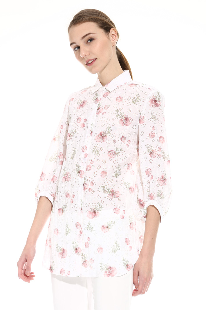Devoré organza shirt Intrend Devoré organza shirt Intrend