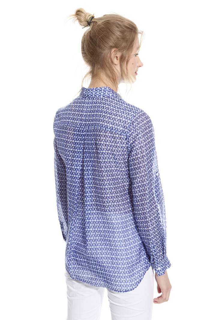 Printed voilé shirt Intrend Printed voilé shirt Intrend