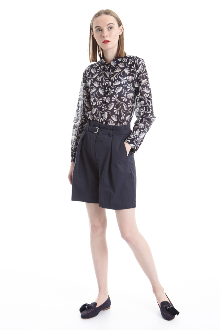 Printed voilé shirt Intrend Printed voilé shirt Intrend