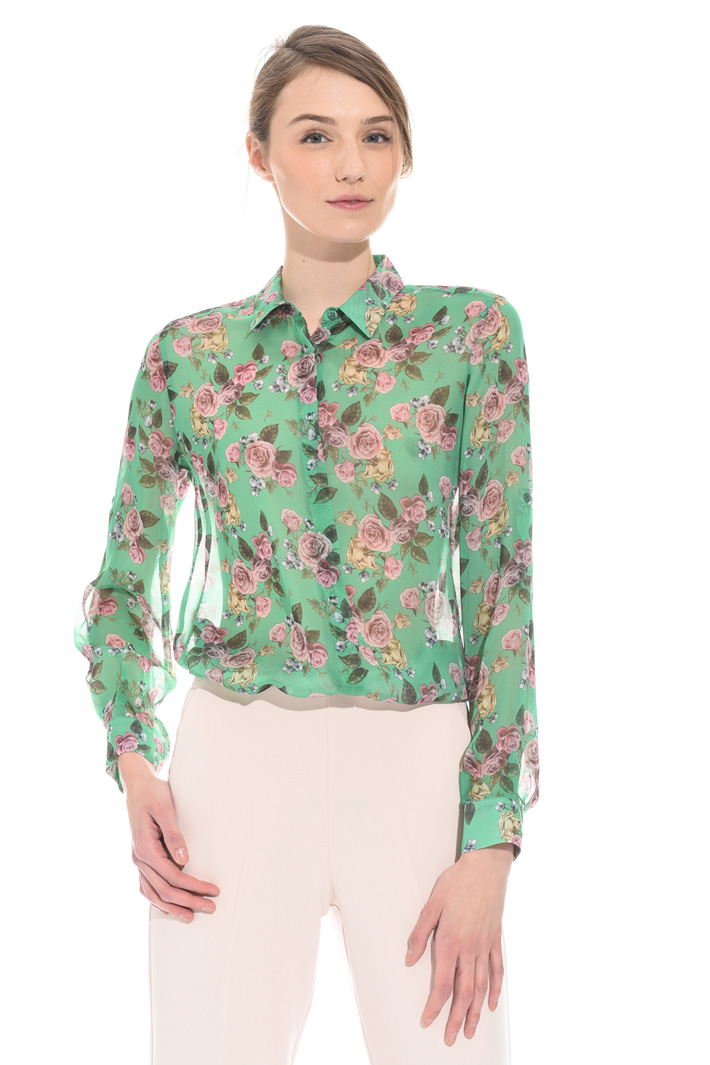 Silk chiffon shirt Intrend Silk chiffon shirt Intrend