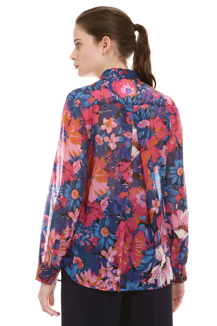Printed voilé shirt Intrend Printed voilé shirt Intrend