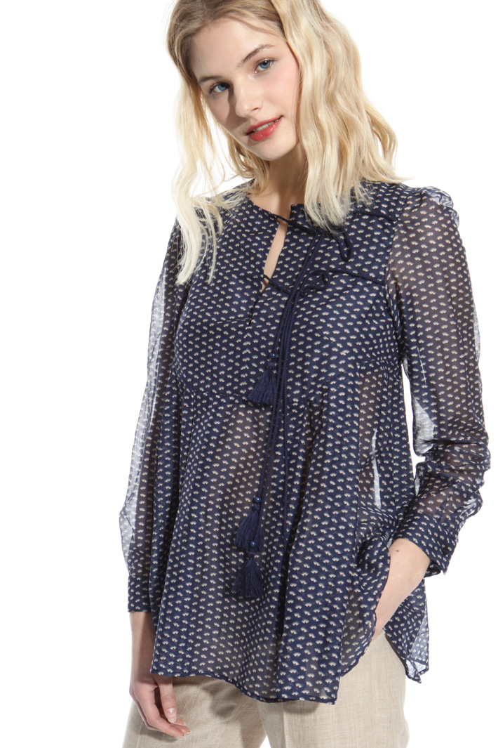 Casacca con fantasia stampata Intrend Casacca con fantasia stampata Intrend