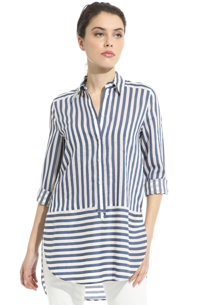 Striped muslin shirt Intrend Striped muslin shirt Intrend