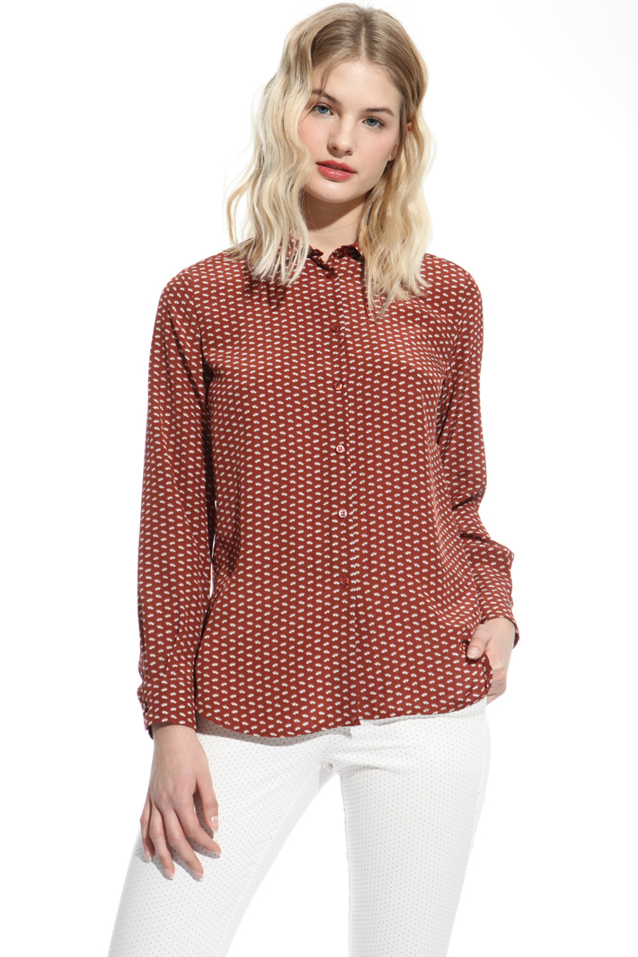Printed silk shirt Intrend Printed silk shirt Intrend
