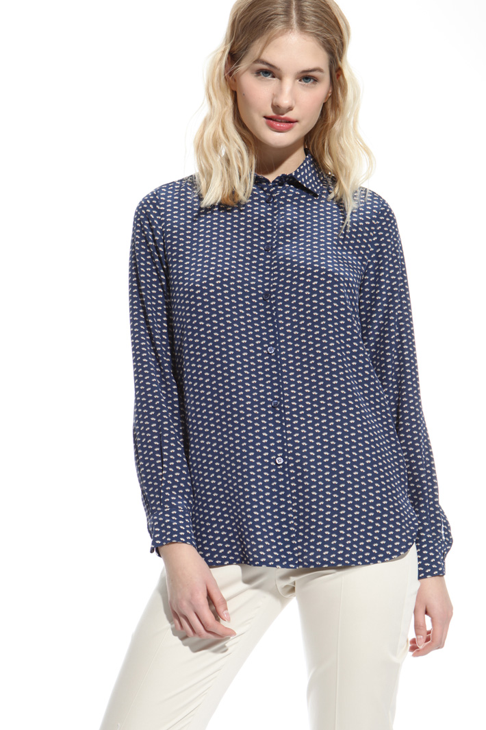 Printed silk shirt Intrend Printed silk shirt Intrend