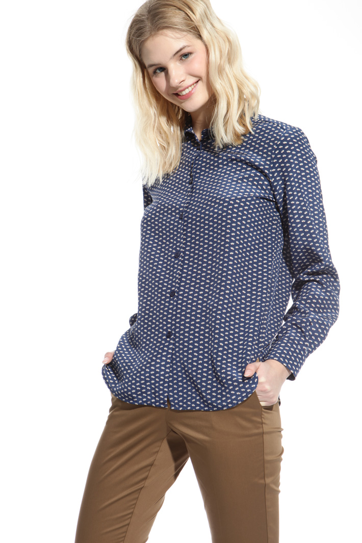 Printed silk shirt Intrend Printed silk shirt Intrend