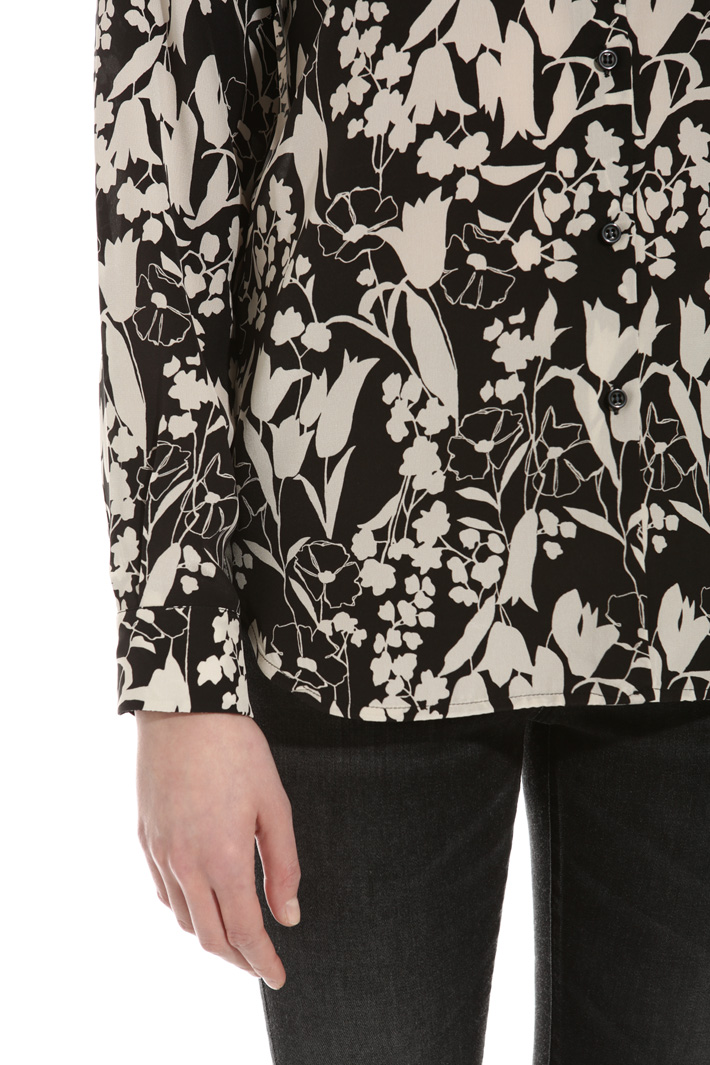 Printed silk shirt Intrend Printed silk shirt Intrend
