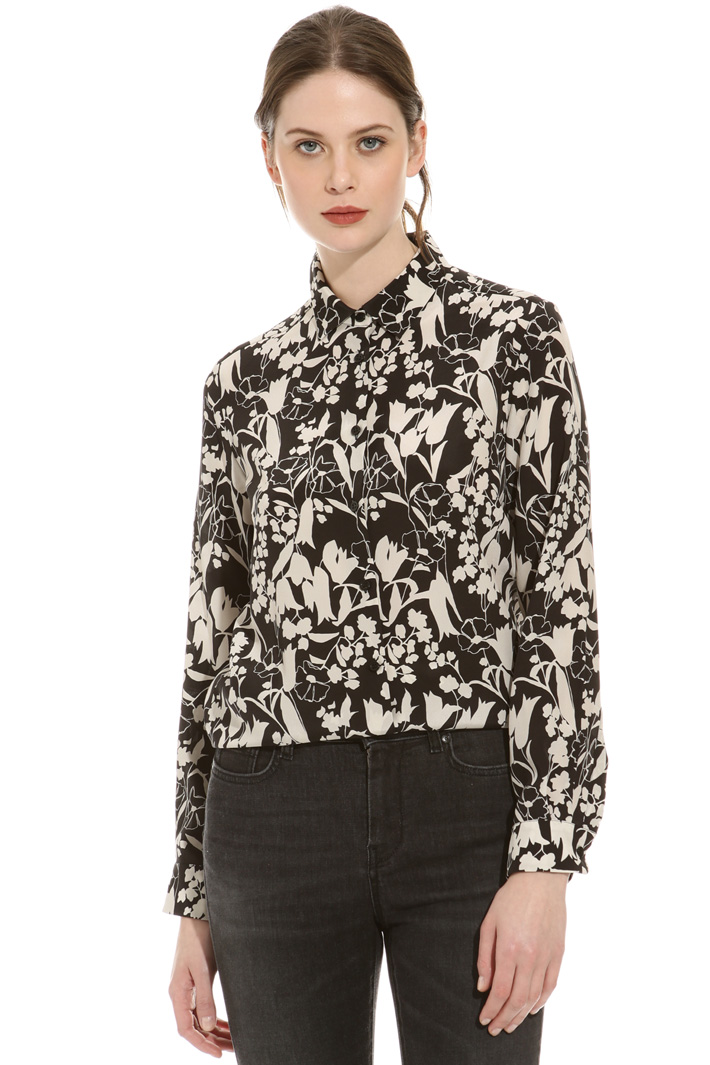 Printed silk shirt Intrend Printed silk shirt Intrend