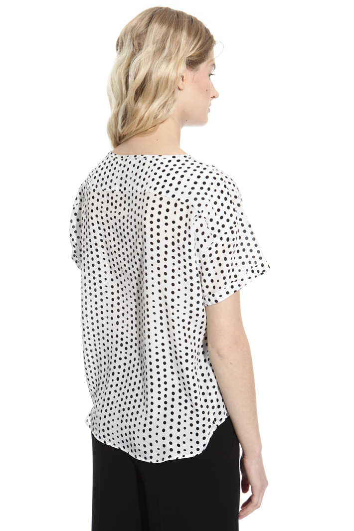 Printed silk top Intrend Printed silk top Intrend