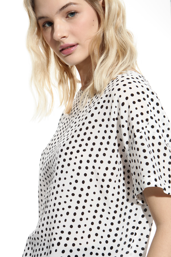 Printed silk top Intrend Printed silk top Intrend