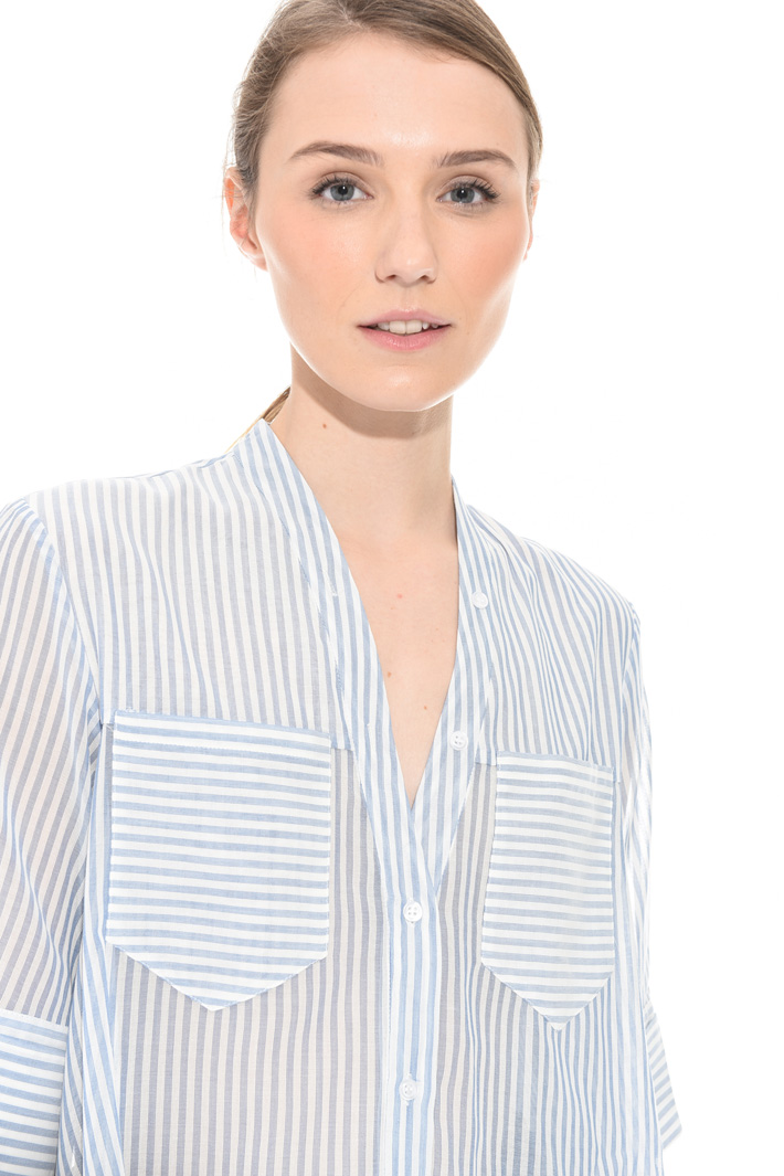 Cotton organza shirt Intrend Cotton organza shirt Intrend
