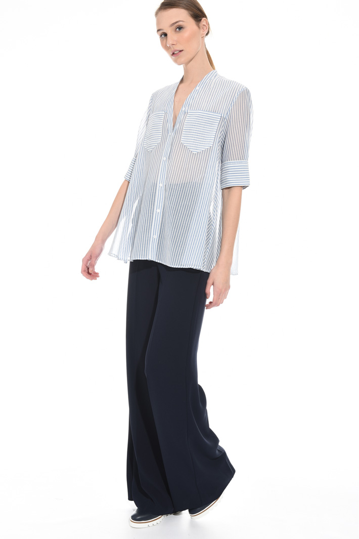 Cotton organza shirt Intrend Cotton organza shirt Intrend