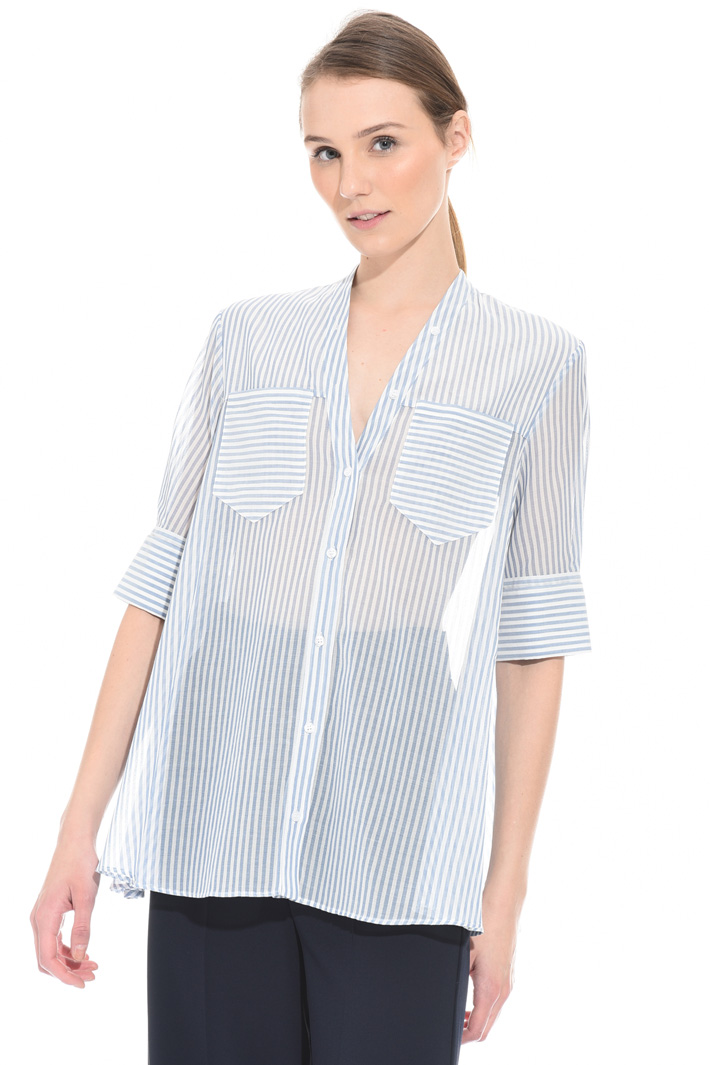 Cotton organza shirt Intrend Cotton organza shirt Intrend