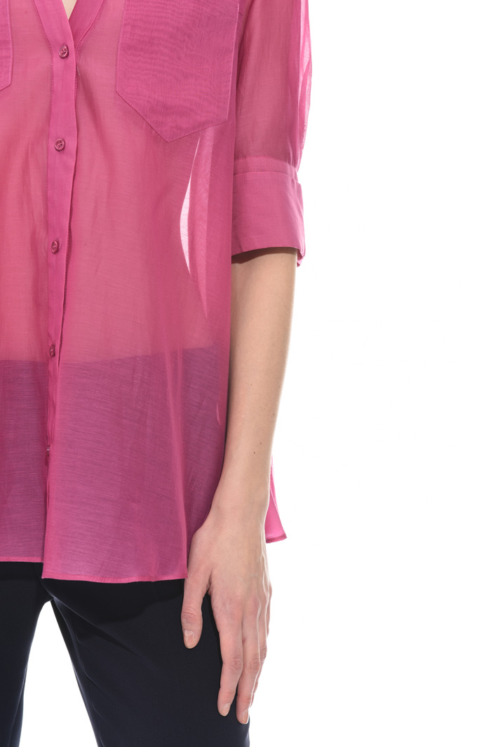 Cotton organza shirt Intrend Cotton organza shirt Intrend