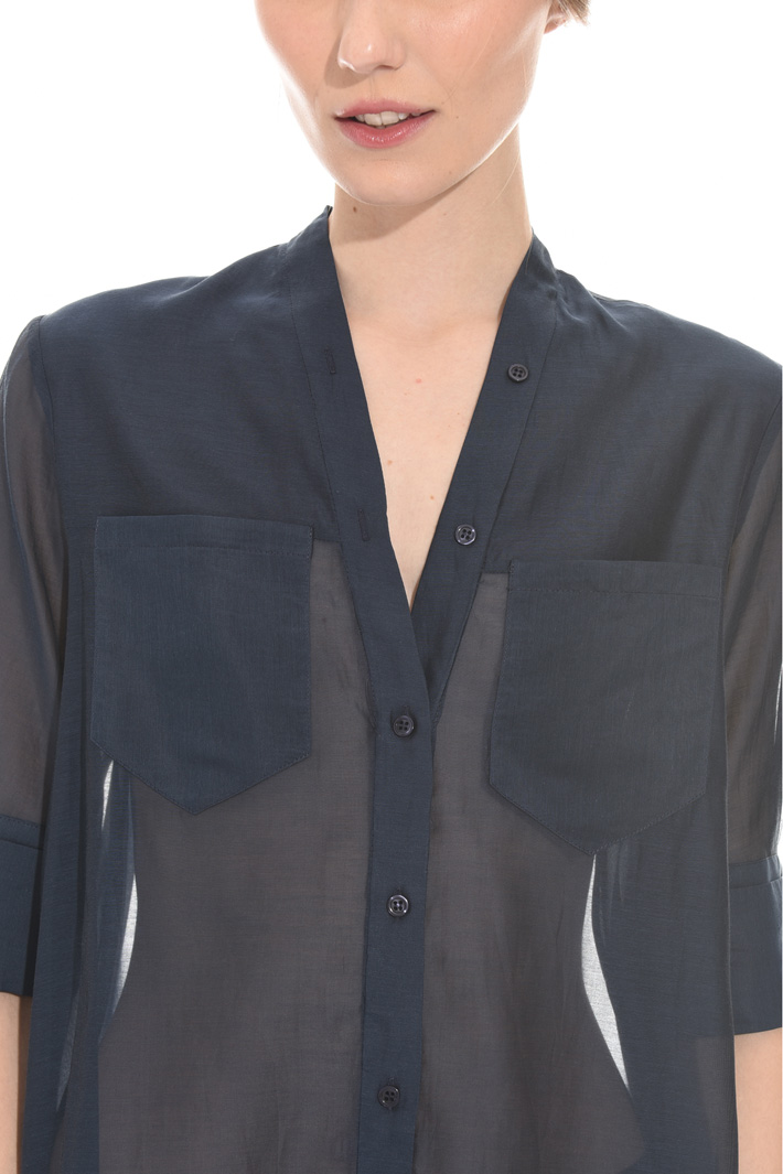 Cotton organza shirt Intrend Cotton organza shirt Intrend