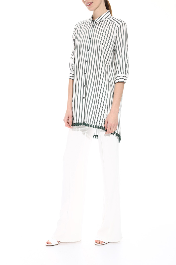 Shirt with tassels Intrend Shirt with tassels Intrend