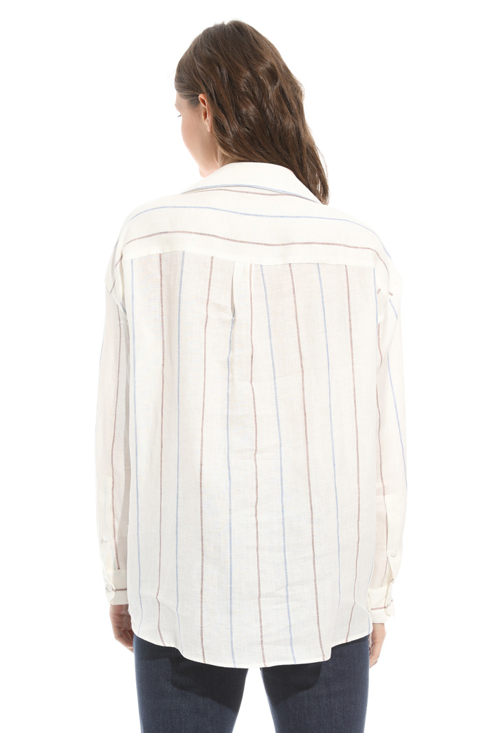 Yarn-dyed linen shirt Intrend Yarn-dyed linen shirt Intrend