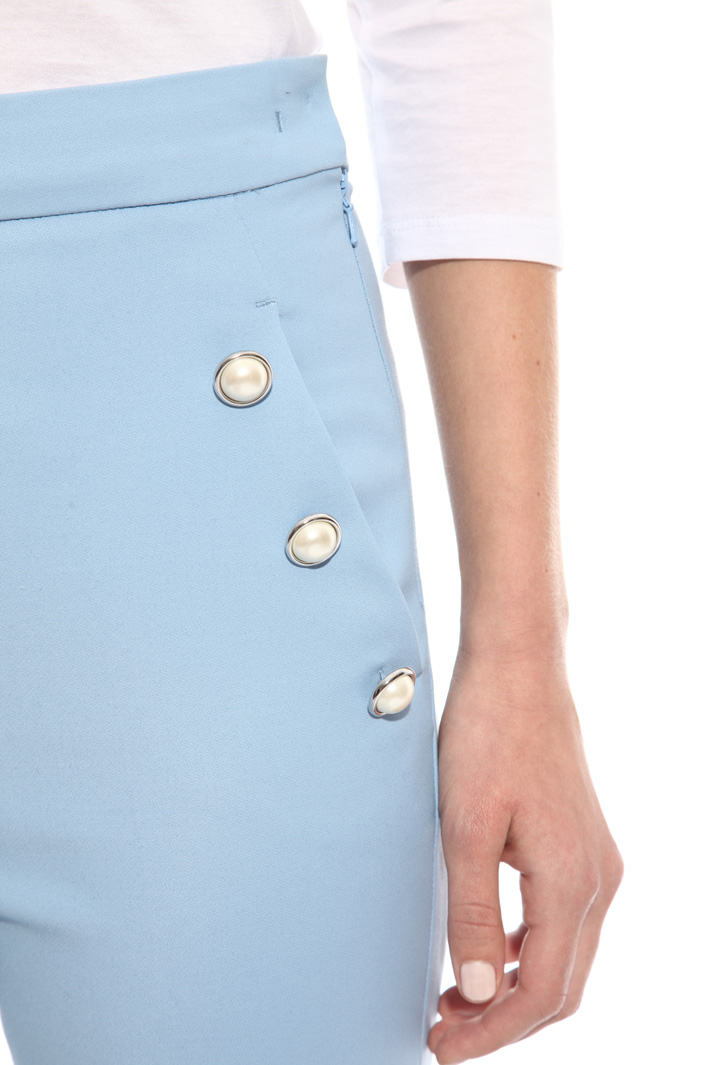 Pantalone con bottoni perla Intrend Pantalone con bottoni perla Intrend