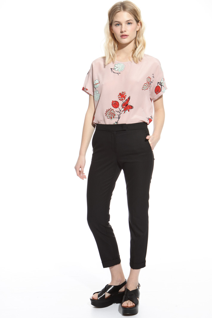 Viscose twill trousers Intrend Viscose twill trousers Intrend