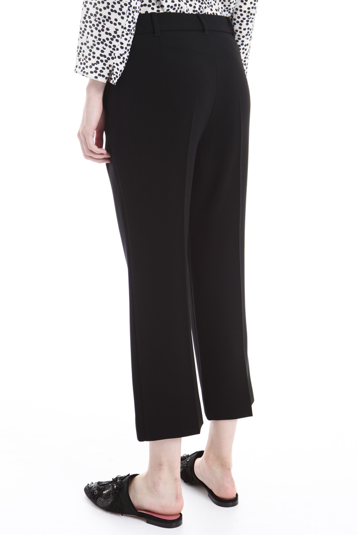Cropped cady trousers Intrend Cropped cady trousers Intrend