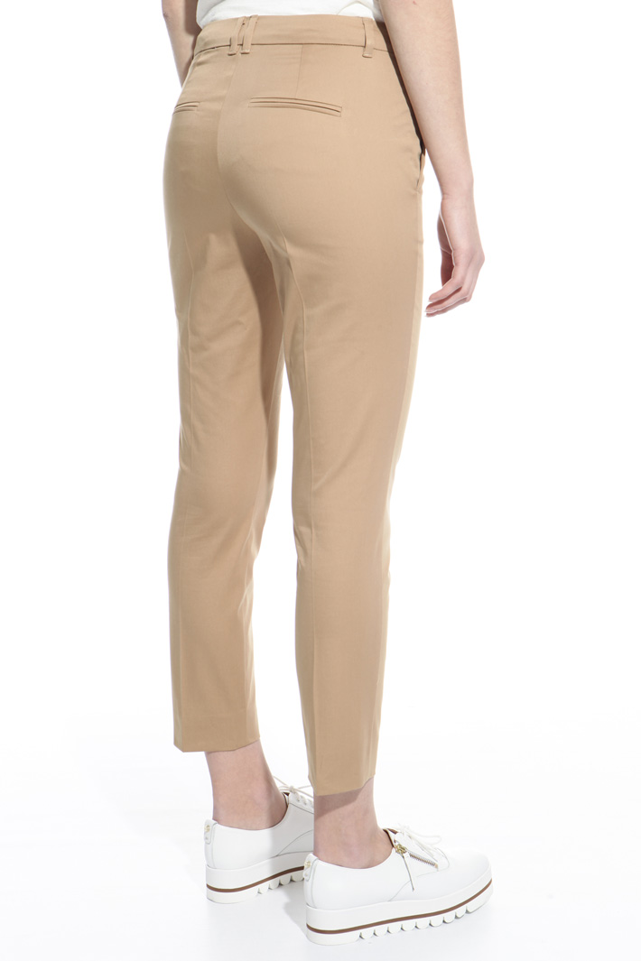 Lightweight satin trousers Diffusione Tessile Lightweight satin trousers Diffusione Tessile