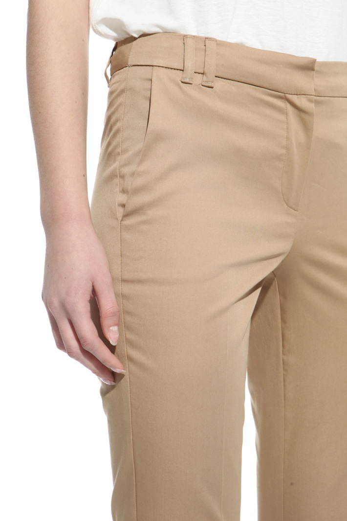Lightweight satin trousers Diffusione Tessile Lightweight satin trousers Diffusione Tessile