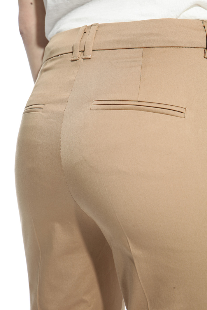 Lightweight satin trousers Diffusione Tessile Lightweight satin trousers Diffusione Tessile